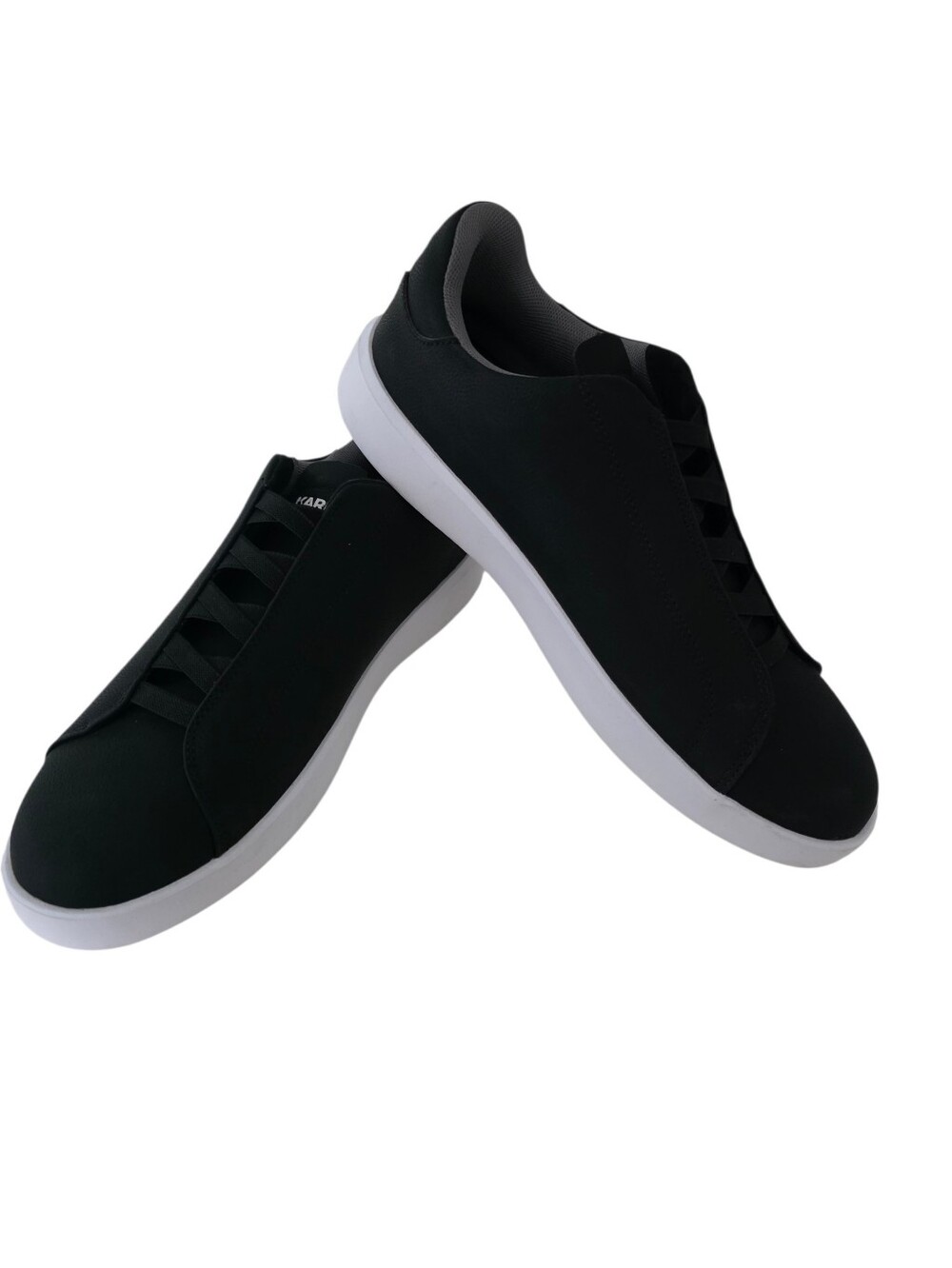 Karl Lagerfeld Paris Low Top Casua L Sneakers Black Men's Size 8.5